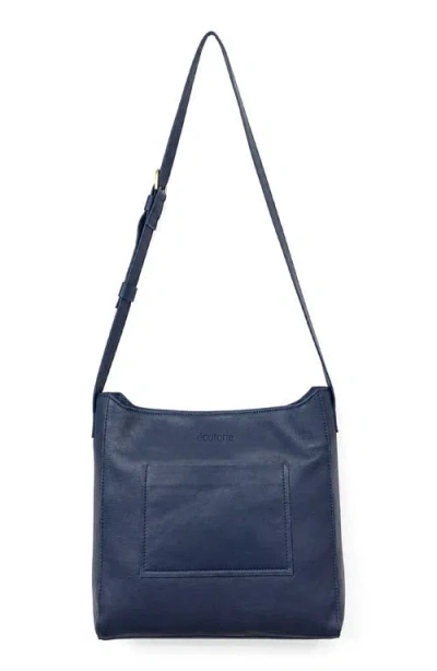Écotorie Ecotorie Brigitte Leather Crossbody Bag In Midnight