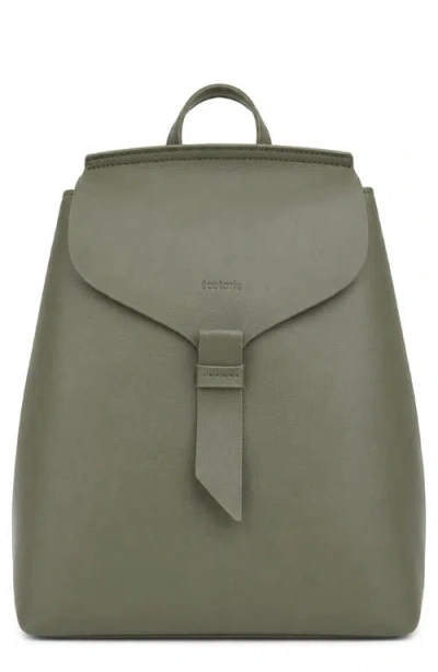 Écotorie Ecotorie Clementine Leather Backpack In Green