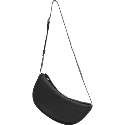 Écotorie Ecotorie Dora Leather Crossbody Bag In Black