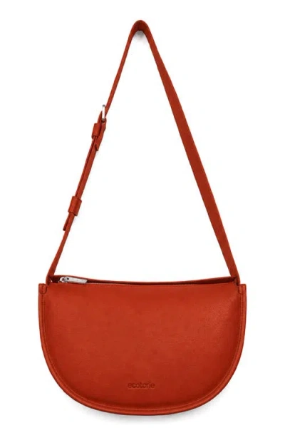 Écotorie Ecotorie Dora Leather Crossbody Bag In Rust