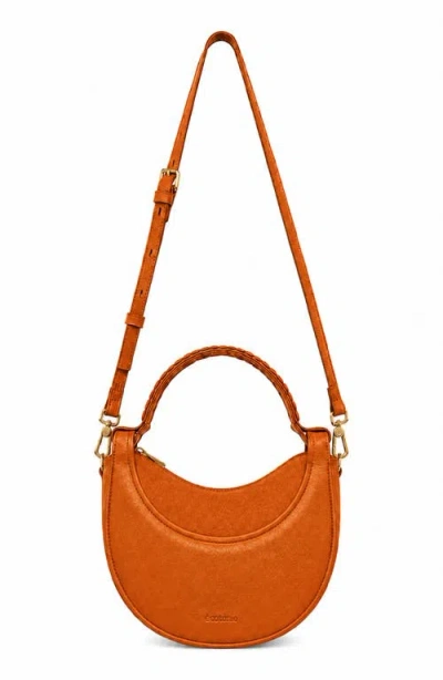 Écotorie Ecotorie Leif Leather Crossbody Bag In Caramel
