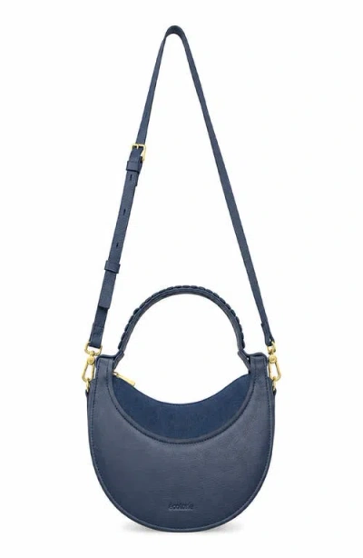 Écotorie Ecotorie Leif Leather Crossbody Bag In Midnight