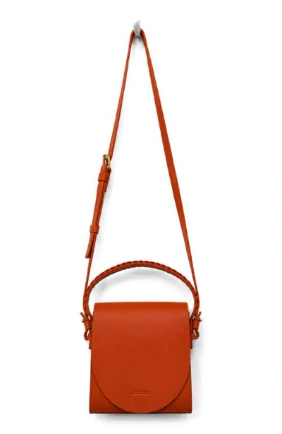 Écotorie Ecotorie Margaux Leather Crossbody Bag In Rust