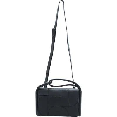 Écotorie Ecotorie Martha Leather Crossbody Bag In Black
