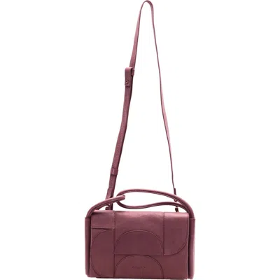 Écotorie Ecotorie Martha Leather Crossbody Bag In Burgundy
