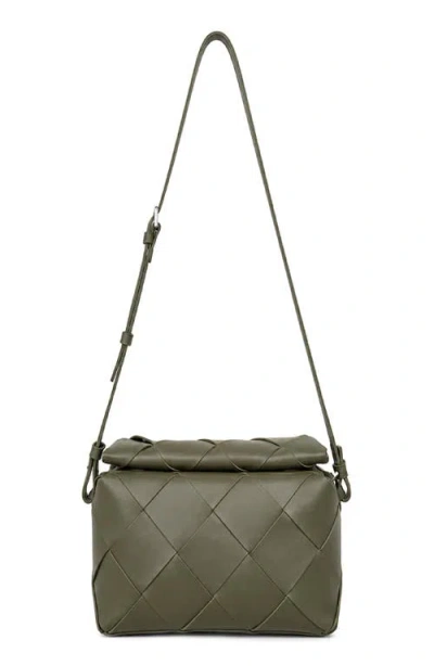 Écotorie Ecotorie Maude Leather Crossbody Bag In Dark Moss