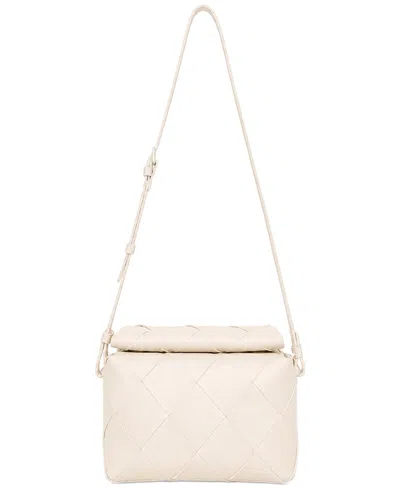 Écotorie Maude Leather Crossbody Bag In Warm White