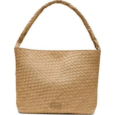 Écotorie Ecotorie San Antonio Leather Hobo In Brown