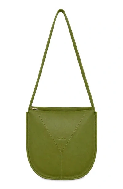 Écotorie Ecotorie Sissy Leather Crossbody Bag In Sea Kelp
