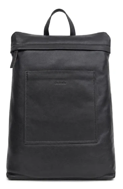 Écotorie Ecotorie Willow Leather Backpack In Chocolate