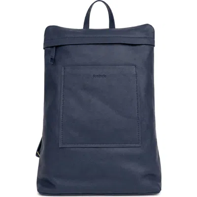 Écotorie Ecotorie Willow Leather Backpack In Midnight