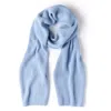 Ecova Women's Light Blue Classic Cashmere Scarf In Blue