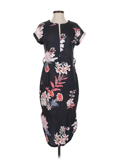 Pre-owned Ecowish Casual Dress In Black