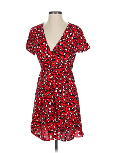 Pre-owned Ecowish Casual Dress In Red