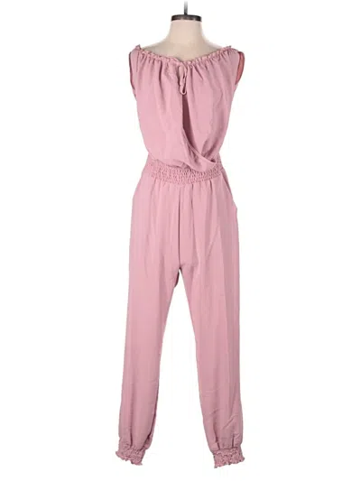 Pre-owned Ecowish Jumpsuit In Pink