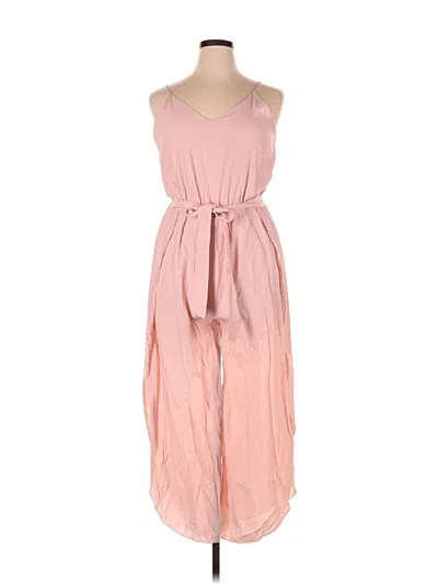 Pre-owned Ecowish Jumpsuit In Pink