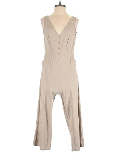 Pre-owned Ecowish Jumpsuit In Tan
