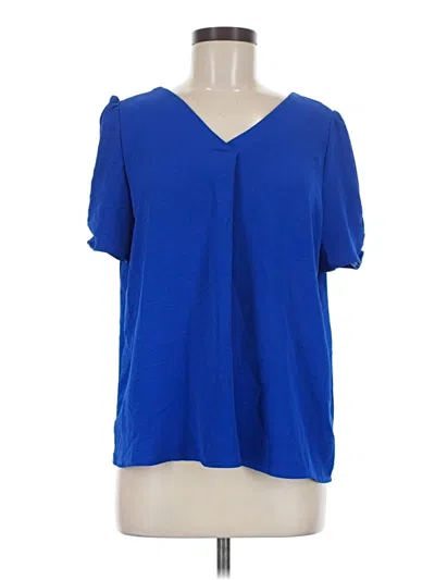 Pre-owned Ecowish Short Sleeve T-shirt In Blue