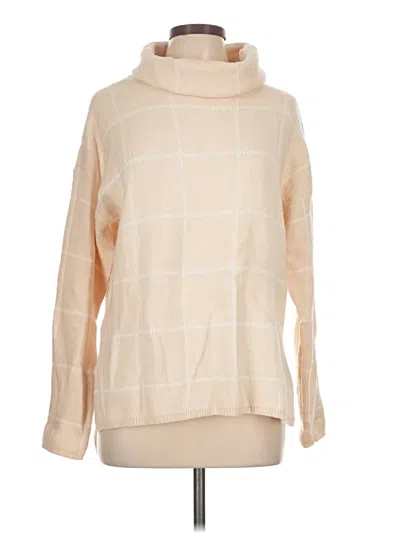Pre-owned Ecowish Turtleneck Sweater In Tan
