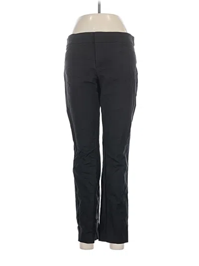 Pre-owned Ecru Active Pants In Black