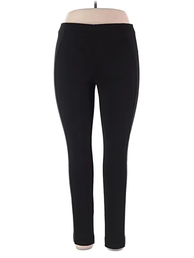 Pre-owned Ecru Active Pants In Black