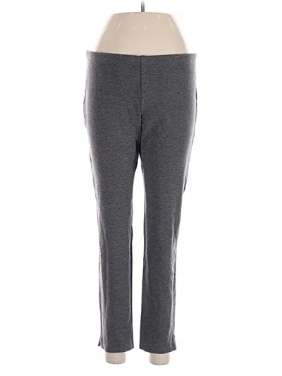 Pre-owned Ecru Active Pants In Gray
