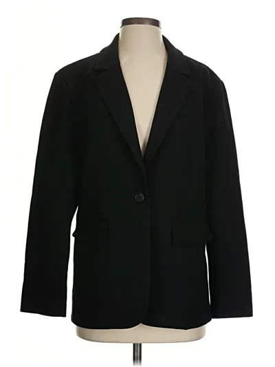 Pre-owned Ecru Blazer Jacket In Black