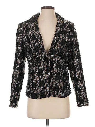 Pre-owned Ecru Blazer Jacket In Black