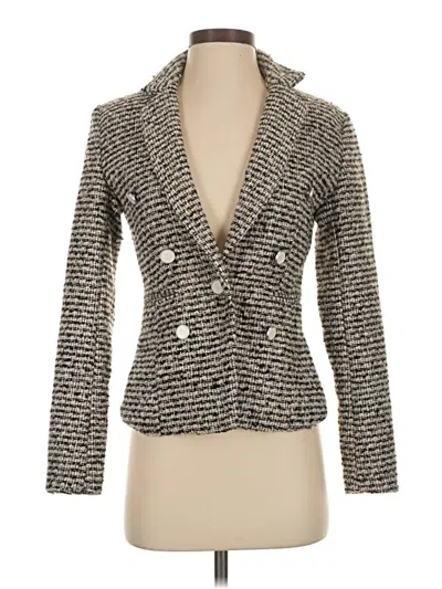 Pre-owned Ecru Blazer Jacket In Gray