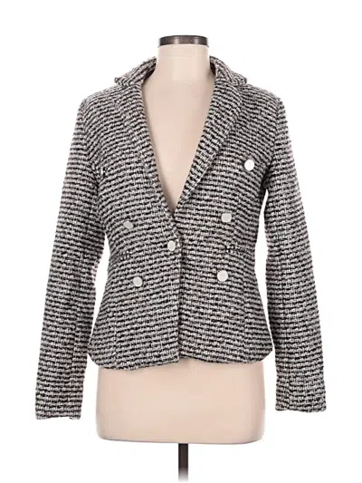 Pre-owned Ecru Blazer Jacket In Gray
