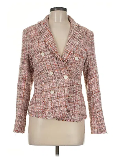 Pre-owned Ecru Blazer Jacket In Pink