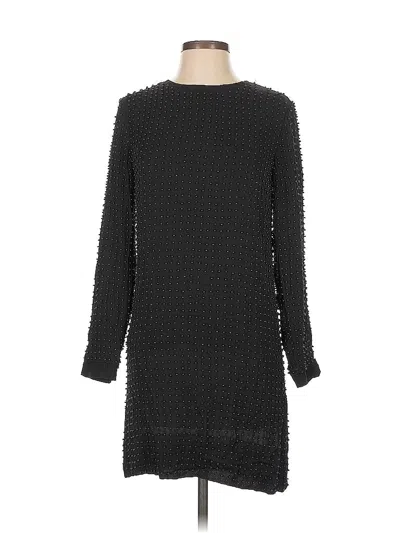 Pre-owned Ecru Casual Dress In Black