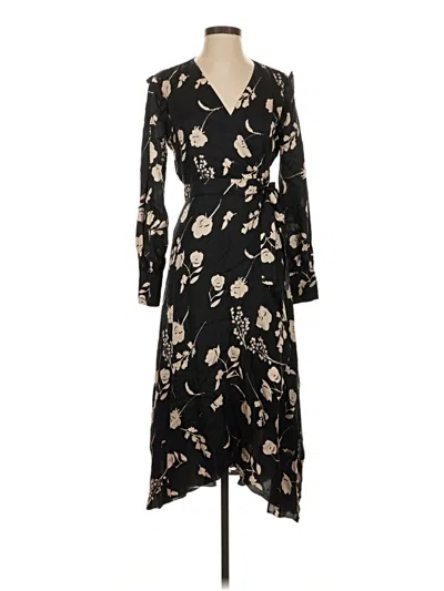 Pre-owned Ecru Casual Dress In Black