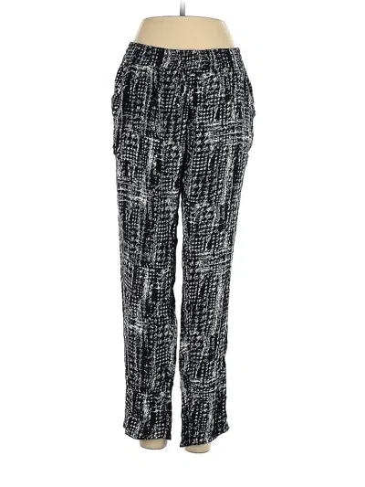 Pre-owned Ecru Casual Pants In Black