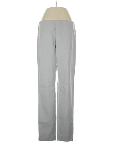 Pre-owned Ecru Casual Pants In Gray