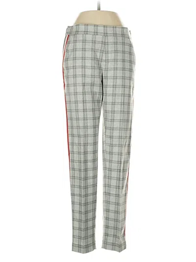 Pre-owned Ecru Casual Pants In Gray