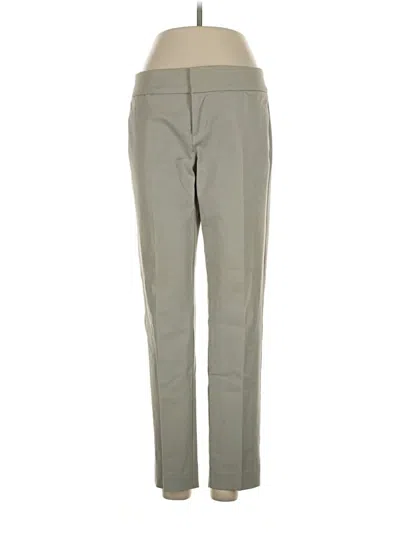 Pre-owned Ecru Casual Pants In Gray