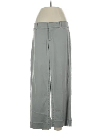 Pre-owned Ecru Casual Pants In Gray