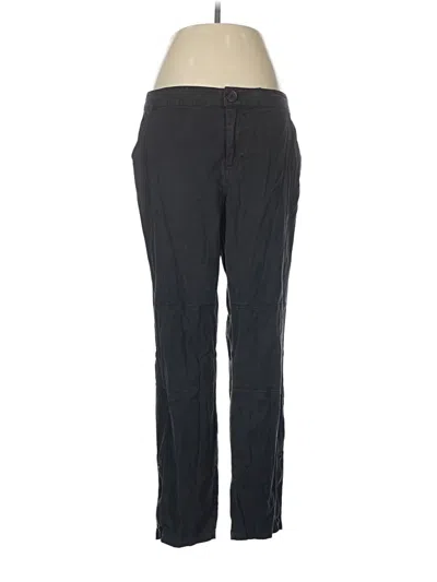Pre-owned Ecru Casual Pants In Gray