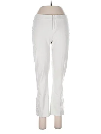 Pre-owned Ecru Casual Pants In Ivory
