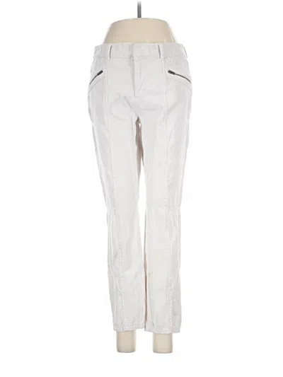 Pre-owned Ecru Casual Pants In Ivory