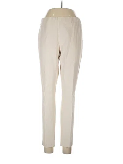 Pre-owned Ecru Casual Pants In Ivory
