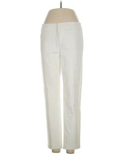 Pre-owned Ecru Casual Pants In Ivory