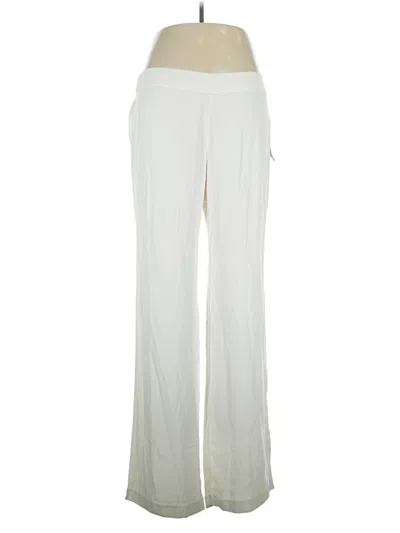 Pre-owned Ecru Casual Pants In Ivory