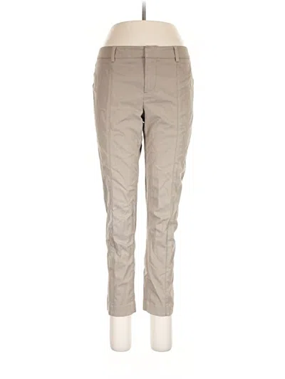 Pre-owned Ecru Casual Pants In Tan