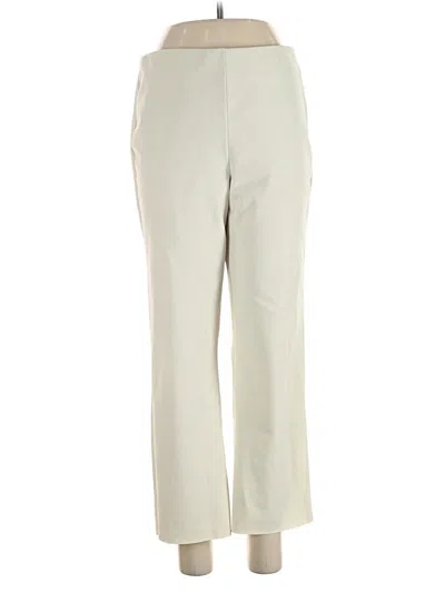 Pre-owned Ecru Casual Pants In White
