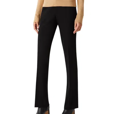 Ecru Cortland Slim Bootcut Pant In Black
