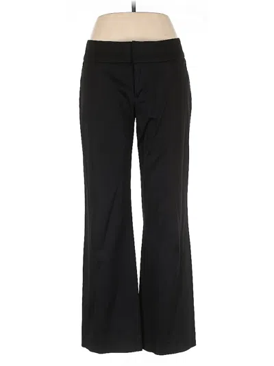 Pre-owned Ecru Dress Pants In Black