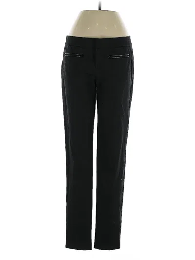 Pre-owned Ecru Dress Pants In Black