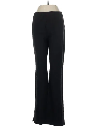 Pre-owned Ecru Dress Pants In Black